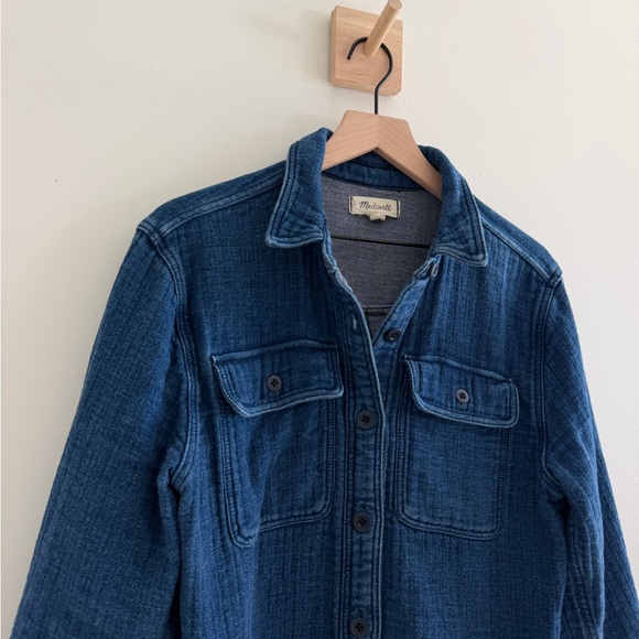 Madewell Dark 100% Cotton Shirt/Jacket - Picture 4 of 9
